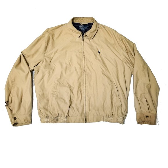 Polo Ralph Lauren Other - Polo Ralph Lauren Casual Jacket Beige Tan Khaki XL